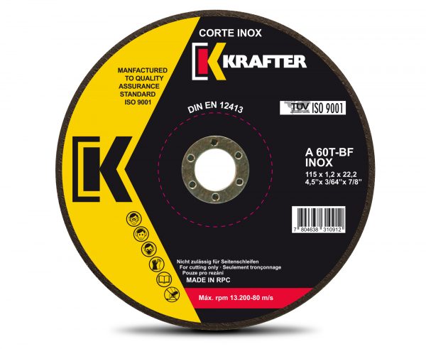 Discos de Corte Inox Krafter
